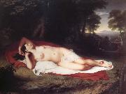 John Vanderlyn Ariadne Asleep on the Island of Naxos Spain oil painting artist